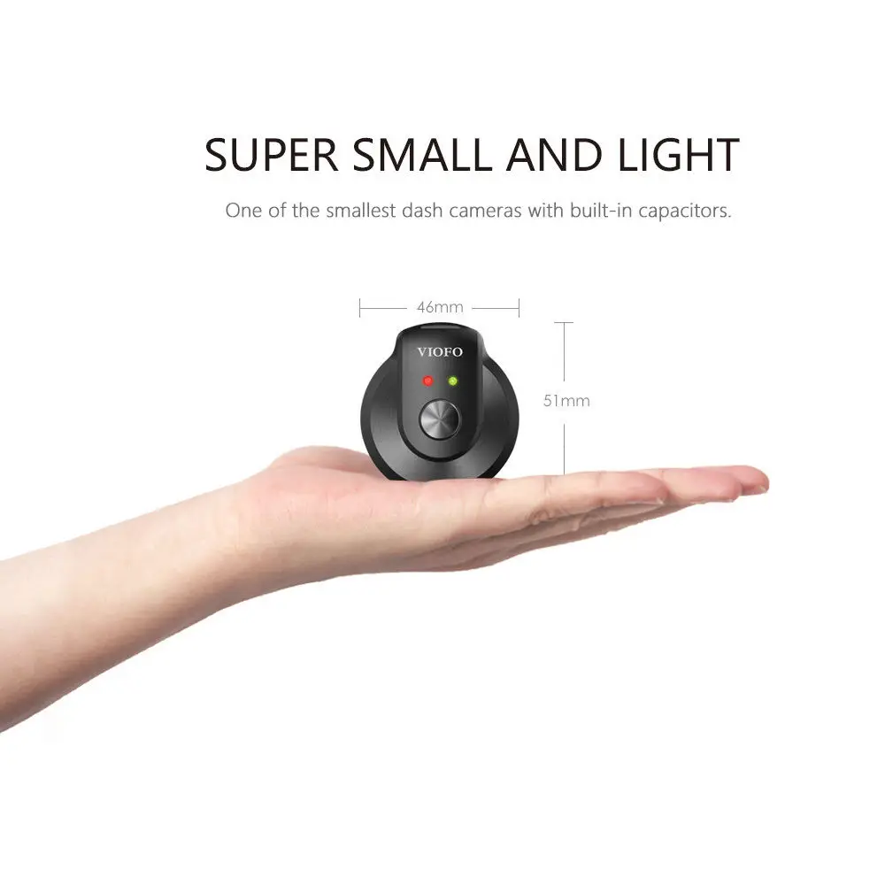 Viofo WR1 конденсатор Wi Fi Full HD 1080 P автомобиль тире Камера DVR Регистраторы НОВАТЭК Чип