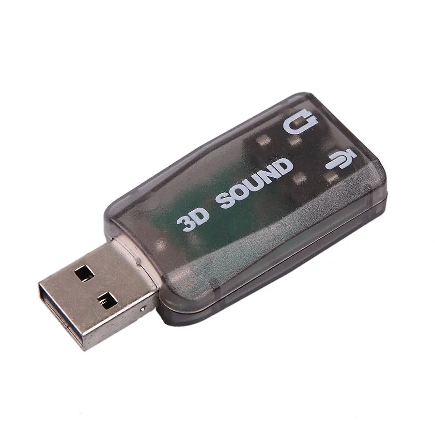 Внешняя звуковая карта Kebidu с Usb на 3 5 мм микрофон разъем для наушников