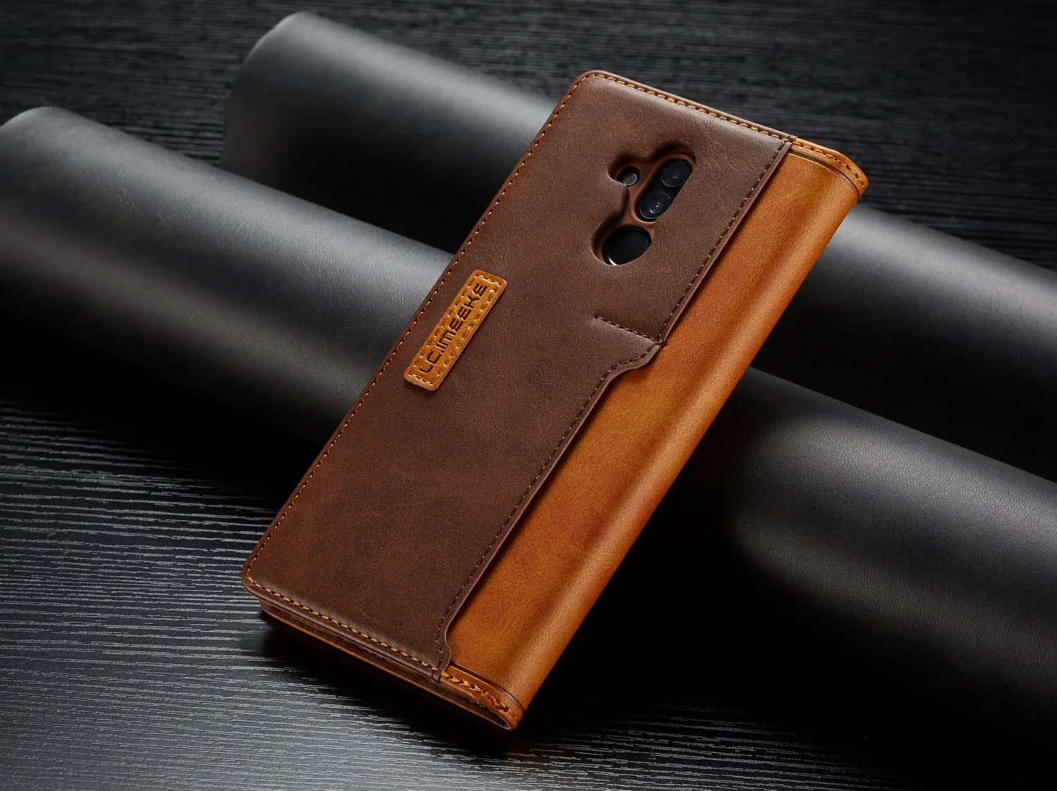 Чехол corium для huawei P20 Lite P30 mate 20, чехол с логотипом BOOK mate 20 Pro, Роскошный кошелек из натуральной кожи, чехол с подставкой