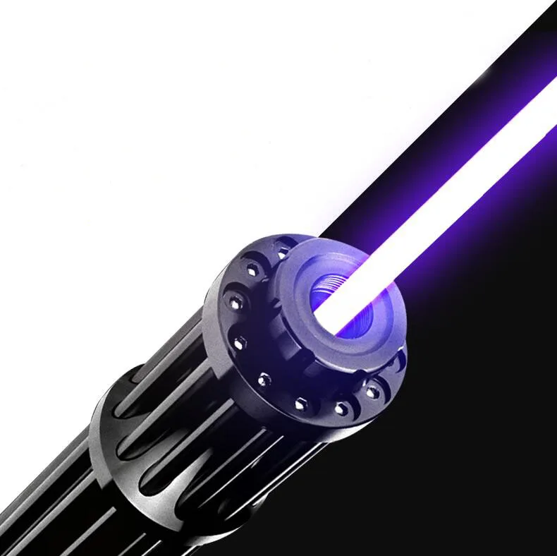 Лидер продаж! AAA самый мощный военный фонарик сжигание лазерный факел 450nm фокус