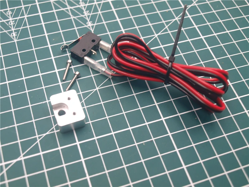 1 шт. Reprap Kossel мини 3D-принтер алюминиевый держатель оси Z и комплект концевых