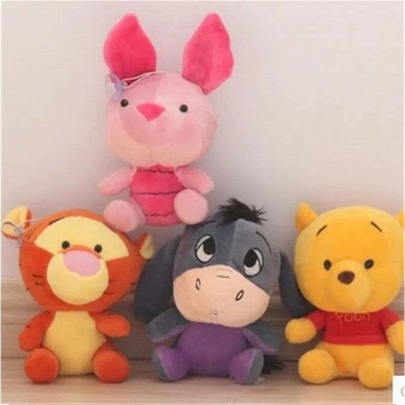 18-20 см милые Микки Маус Минни Микки плюшевые игрушки куклы Kawaii Кролик Vigny медведь мягкие животные мягкие игрушки для детей