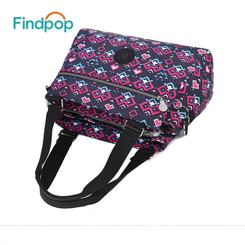 Повседневная Сумка тоут Findpop модная сумка через плечо с цветочным принтом для
