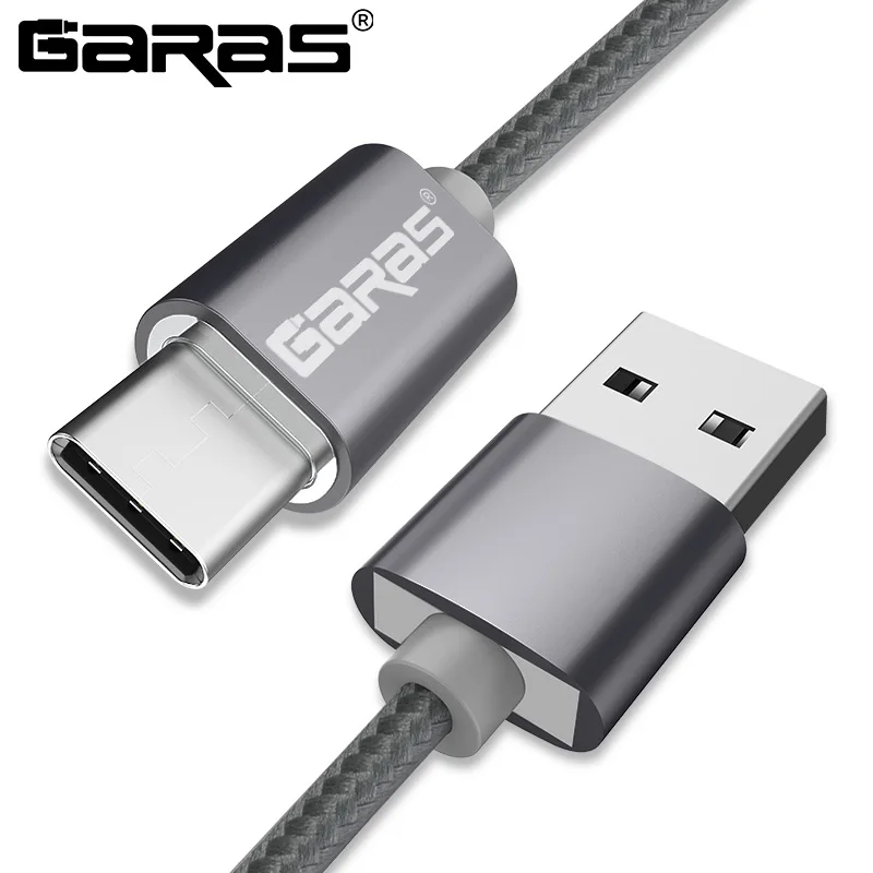 GARAS кабель USB Type 3A быстрое зарядное устройство/кабель для передачи данных Micro/Type C