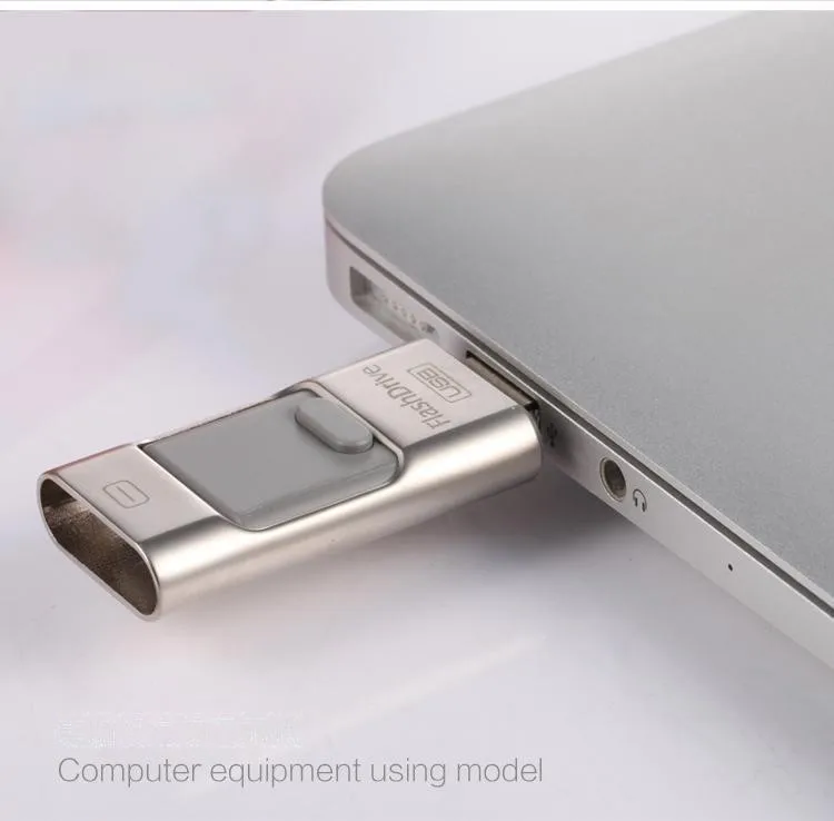 Для Молнии flash drive 8 ГБ 16 32 64 128 Usb Pen Drive Otg Flash iphone 5/5s/6/6 s Plus/ipad memory | Компьютеры и офис