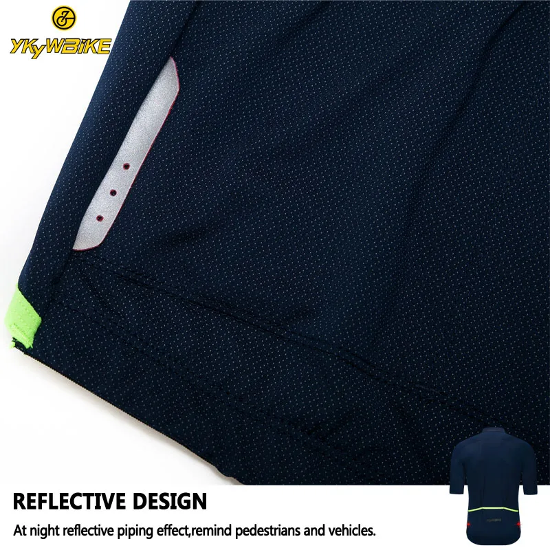 YKYWBIKE велокофты 2019 топы Летняя гоночная одежда Ropa Maillot Ciclismo с коротким рукавом MTB