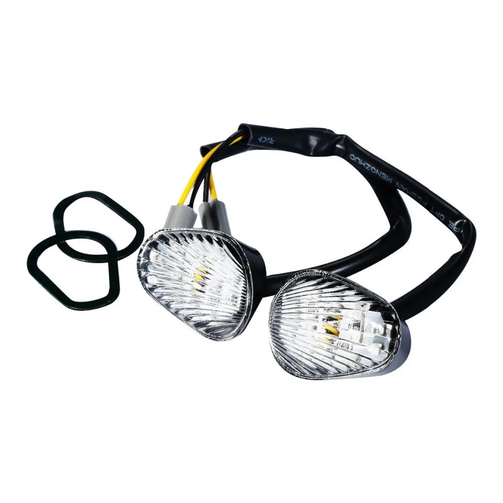 Мотоцикл Clear/Smoke LED указатель поворота для Yamaha FZ09 MT09 2014 2016 FZ07 MT07 2015 2017 аксессуары| |