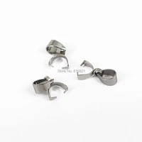 stainless steel 316l pinch clip bails connectors diy findings wholesale 15x3mm 17x5mm 19x7mm