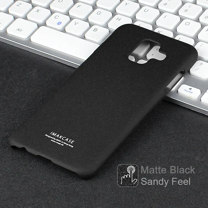 100% Оригинальный чехол IMAK Quicksand для Samsung A6 (2018) стильный матовый защитный телефона |