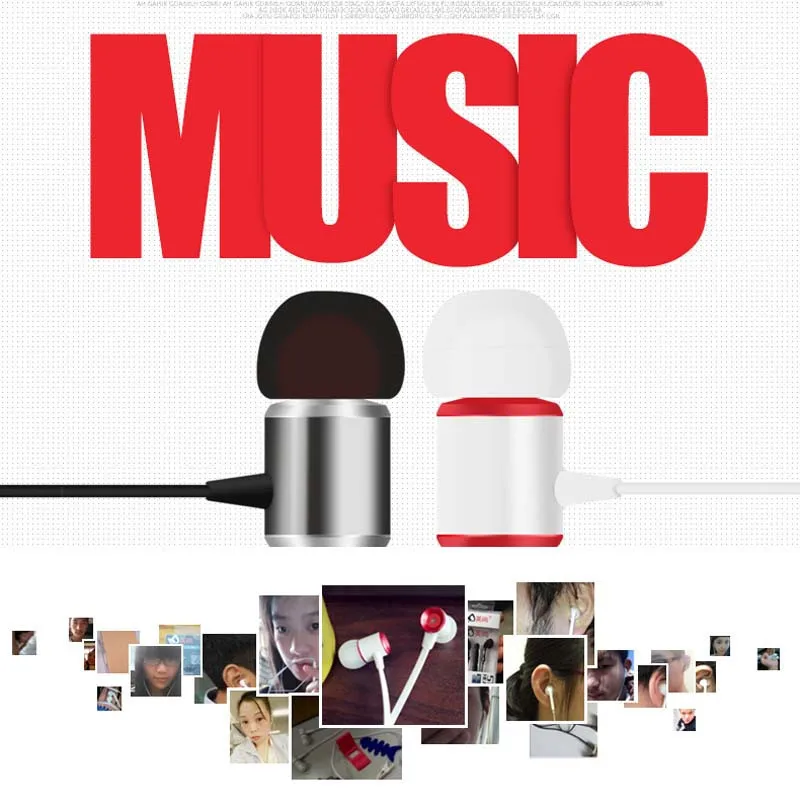 Wired Metal With Mic Earphone 3.5mm HD HiFi Bass Stereo Earbuds For Xiaomi Mi A1 5X 5 5S Plus 5C 4C 4 4i 4S 3S 3X Pad 2 3 | Электроника