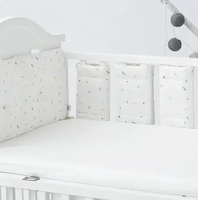 11pcs 11 шт./компл. для детской кроватки, хлопковые мягкие кроватки анти-столкновения новорожденных Разделение покрывало для кровати детские бампер Постельное белье младенческой номер Декор - Цвет: 11pcs