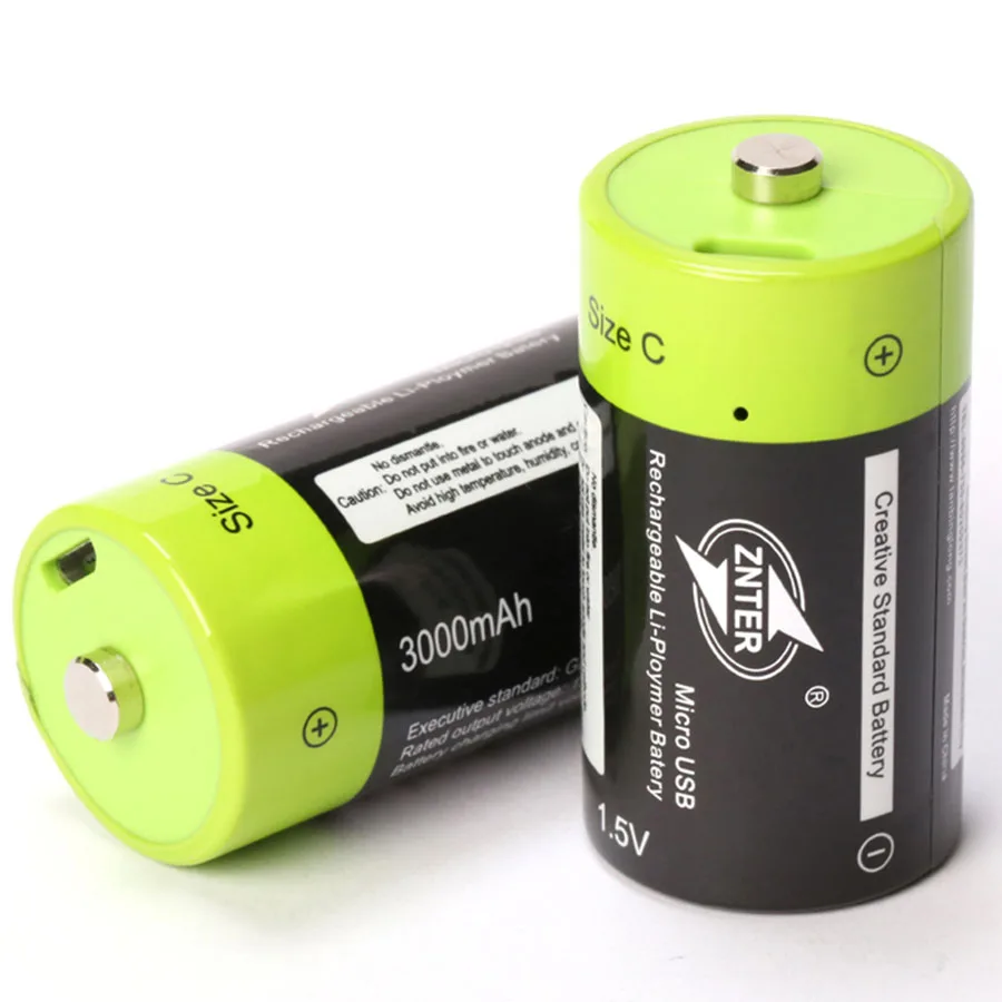 

Литий-полимерный аккумулятор ZNTER, 1,5 в, 3000 мА · ч, USB, Micro USB