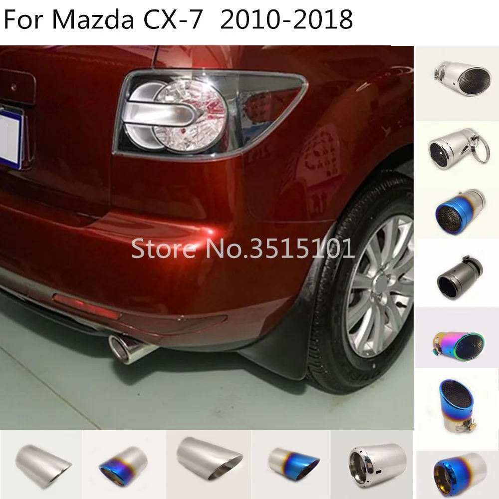 

Защитная задняя крышка автомобиля, глушитель для выпускного отверстия трубы, специальный выпускной наконечник для Mazda CX-7 CX7 2010 2011 2012 2013 2014 ...