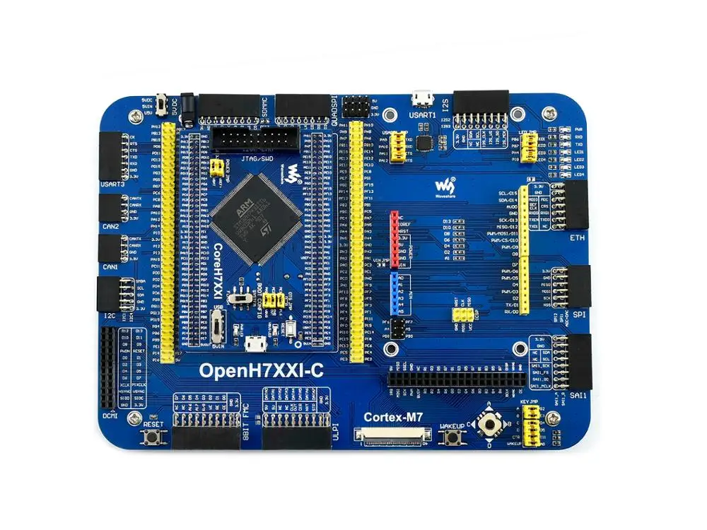 Плата разработки Waveshare OpenH743I C Standard STM32H7|Демонстрационные стенды| |