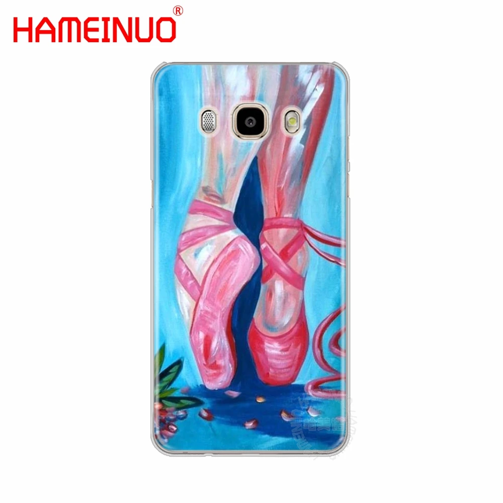 HAMEINUO балетная танцевальная балерина тапочки чехол для телефона Samsung Galaxy J1 J2 J3 J5 J7
