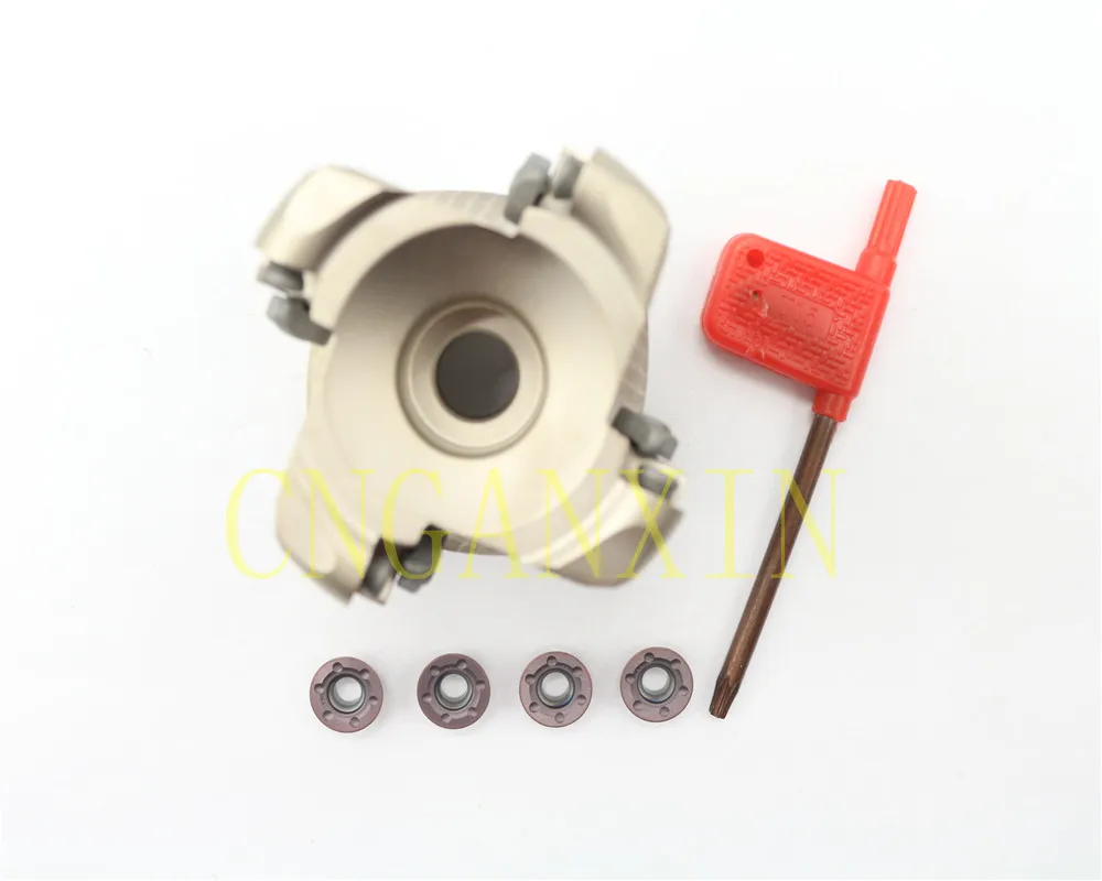 

Новый 1PEMRW6R63-22-4T-B 4F лютни фреза + 4 P RDMT1204MO-MQ LF6018