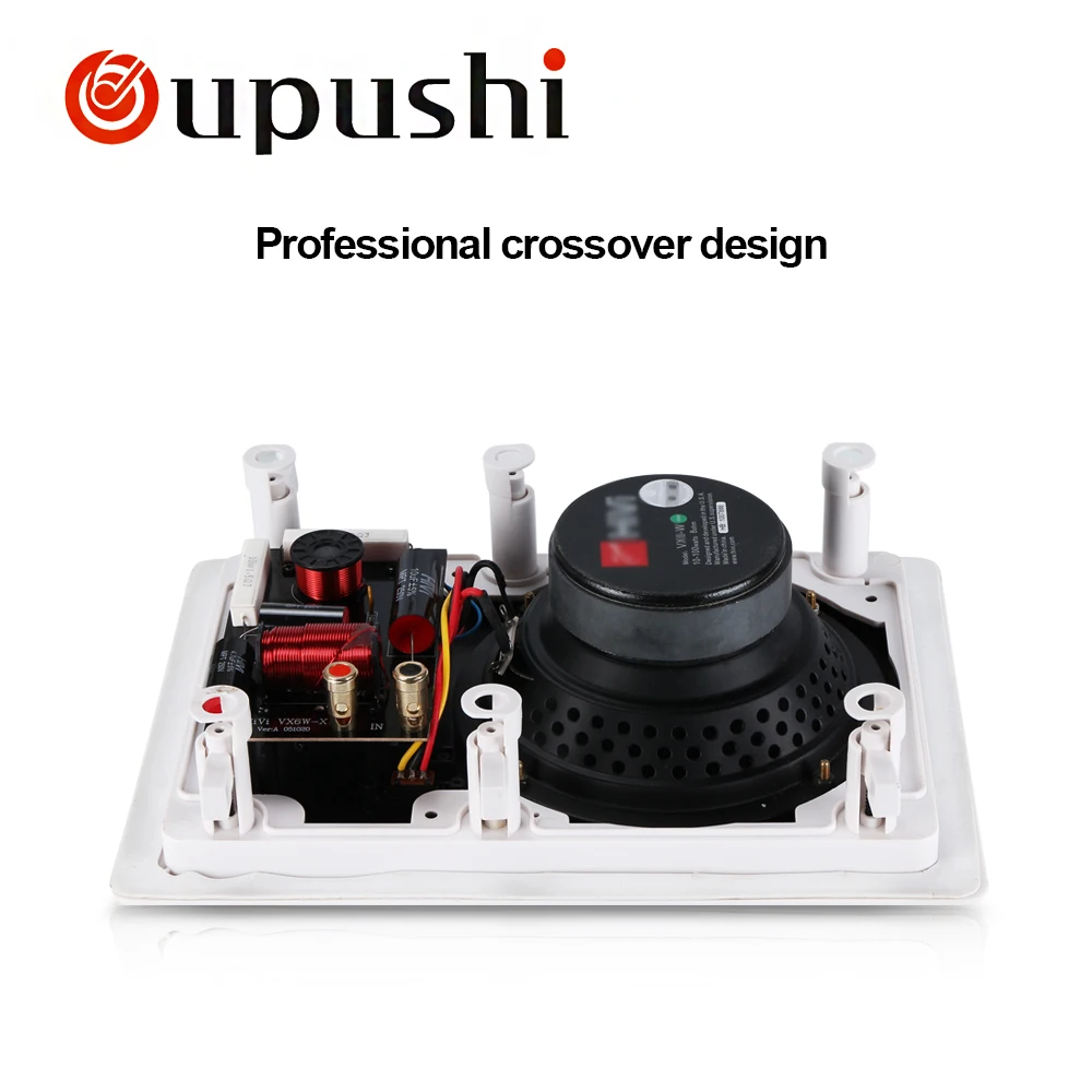 Oupushi vx5-w wifi прямоугольный потолочный динамик не нужен усилитель мощности для домашнего кинотеатра фоновая музыкальная система pa система