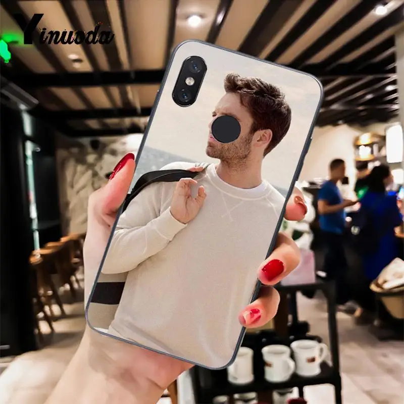 Yinuoda Себастьян Стэн ТПУ Черный чехол для телефона Xiaomi Mi 6 Mix2 Mix2S Note3 8 8SE Redmi 5 5Plus Note4 4X