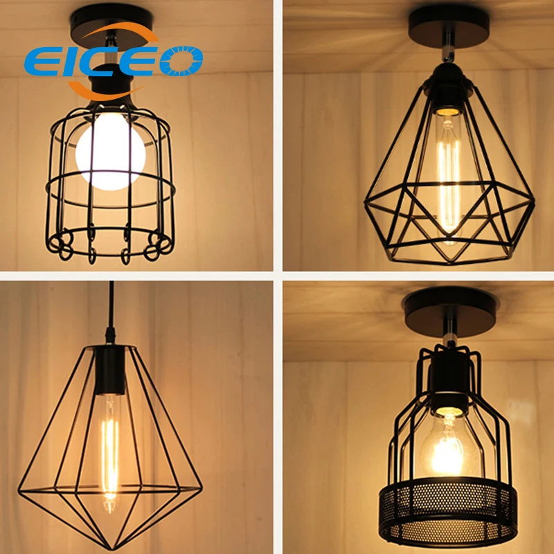 (EICEO) креативная простая железная люстра для гостиной спальни с одной головкой
