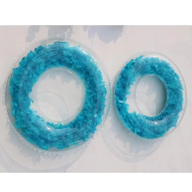 Надувное блестящее кольцо для бассейна плавающее сердце плавания игрушка