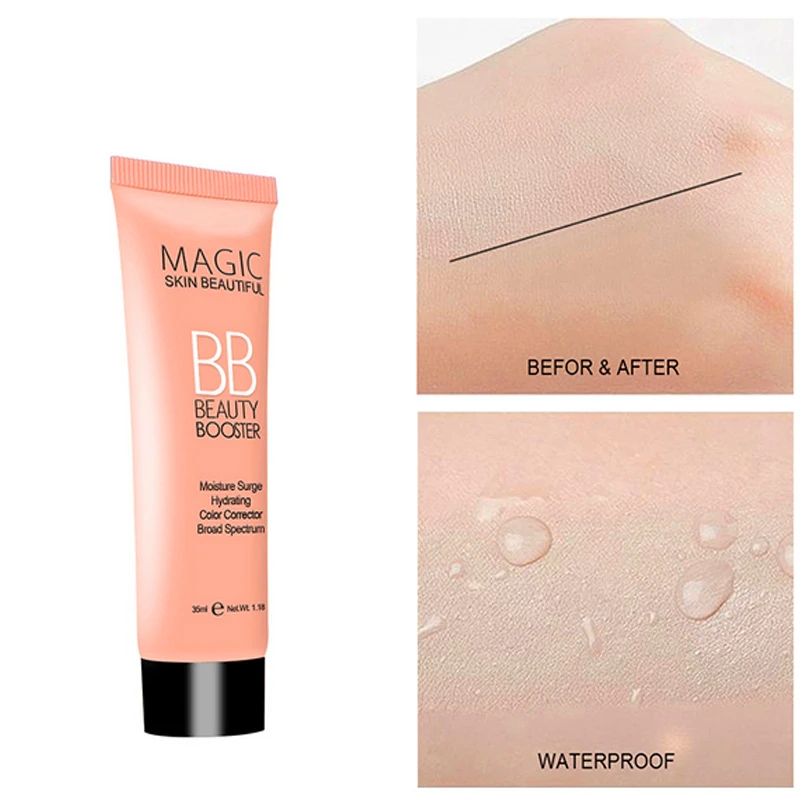 Стойкая водостойкая основа для макияжа 35 мл отбеливающая матовая лица BB крем