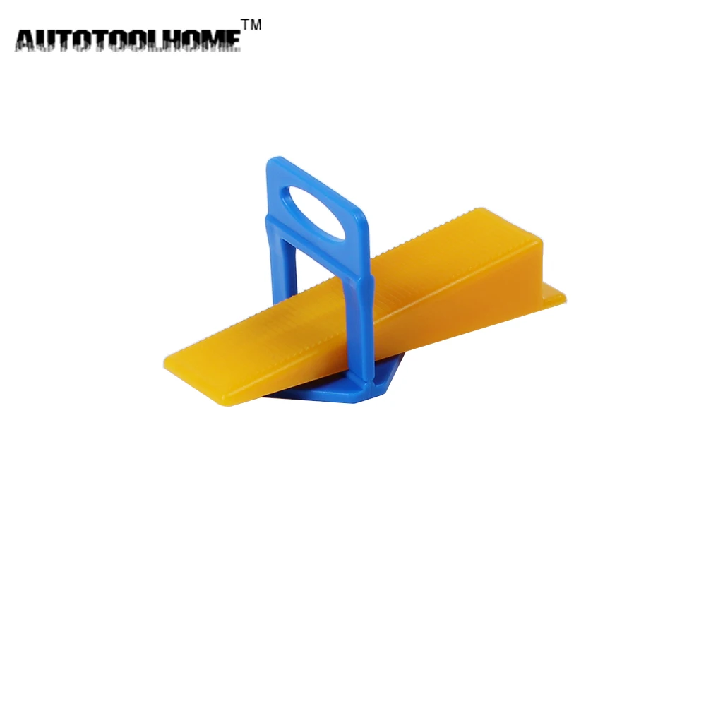 AUTOTOOLHOME 100 шт. пластиковые зажимы для плитки разделители выравнивания