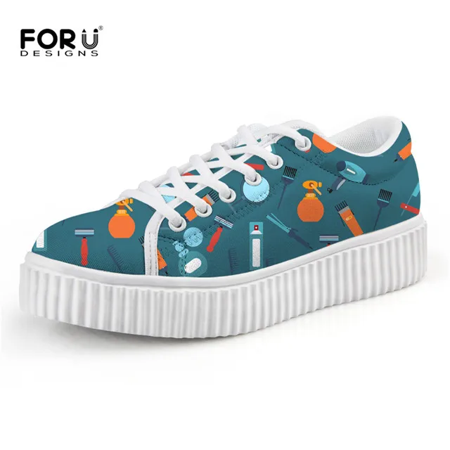 FORUDESIGNS/Женская обувь на плоской платформе; коллекция года; модная зимняя Милая женская обувь для парикмахера; женская обувь, увеличивающая рост; Zapatos - Цвет: H8602BZ