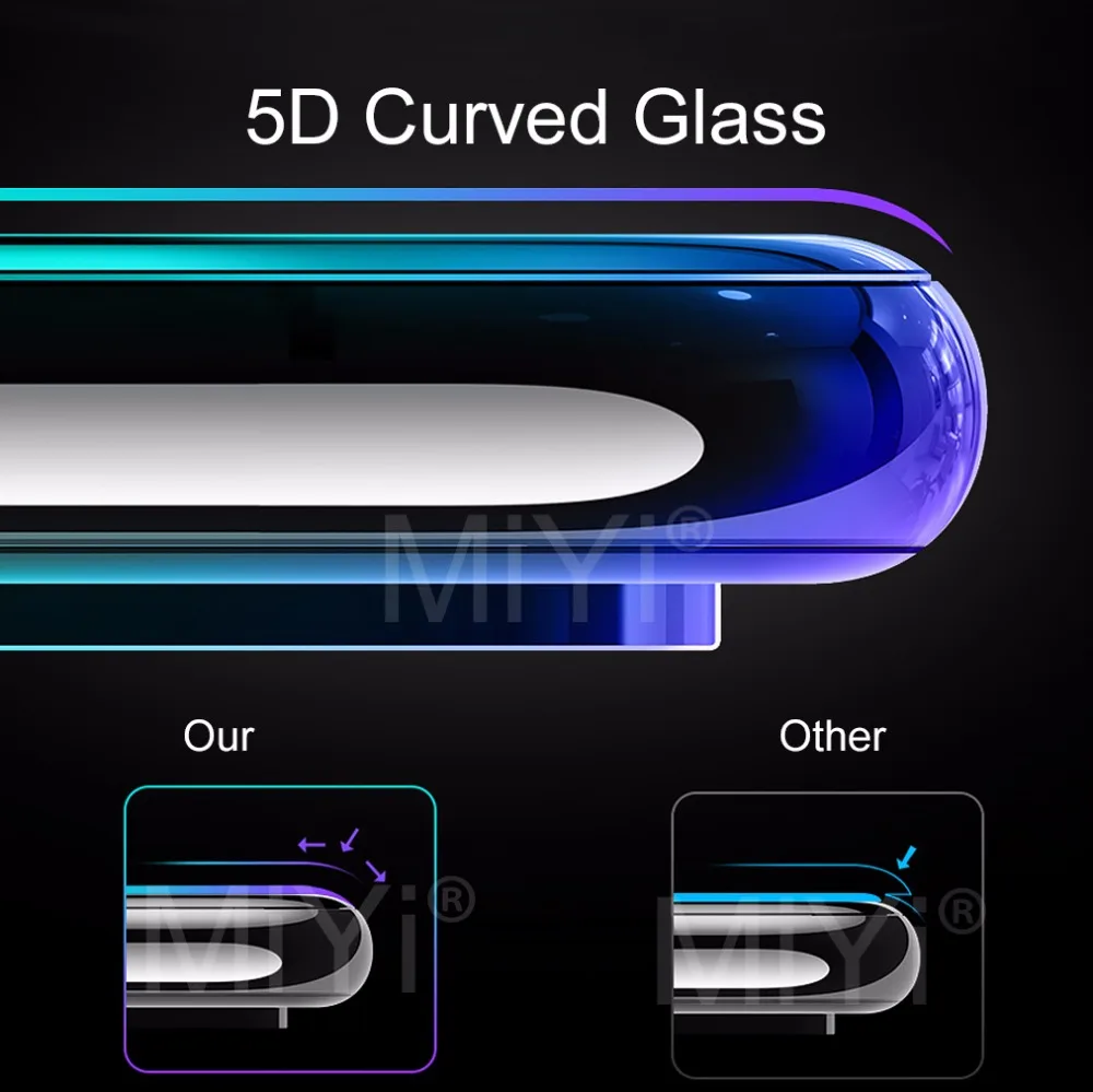 5D изогнутое Защитное стекло для huawei P 20 Lite закаленное стекло для huawei P20 Pro Lite P20Lite P20pro Защитная пленка для экрана