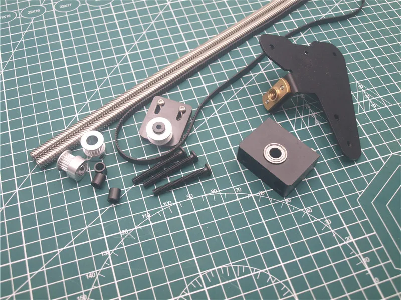 1 шт. Creality ENDER3/CR-10 двойной Z axis upgrade kit использовать с одним шаговым двигателем CR-10 двойной Z натяжной шкив