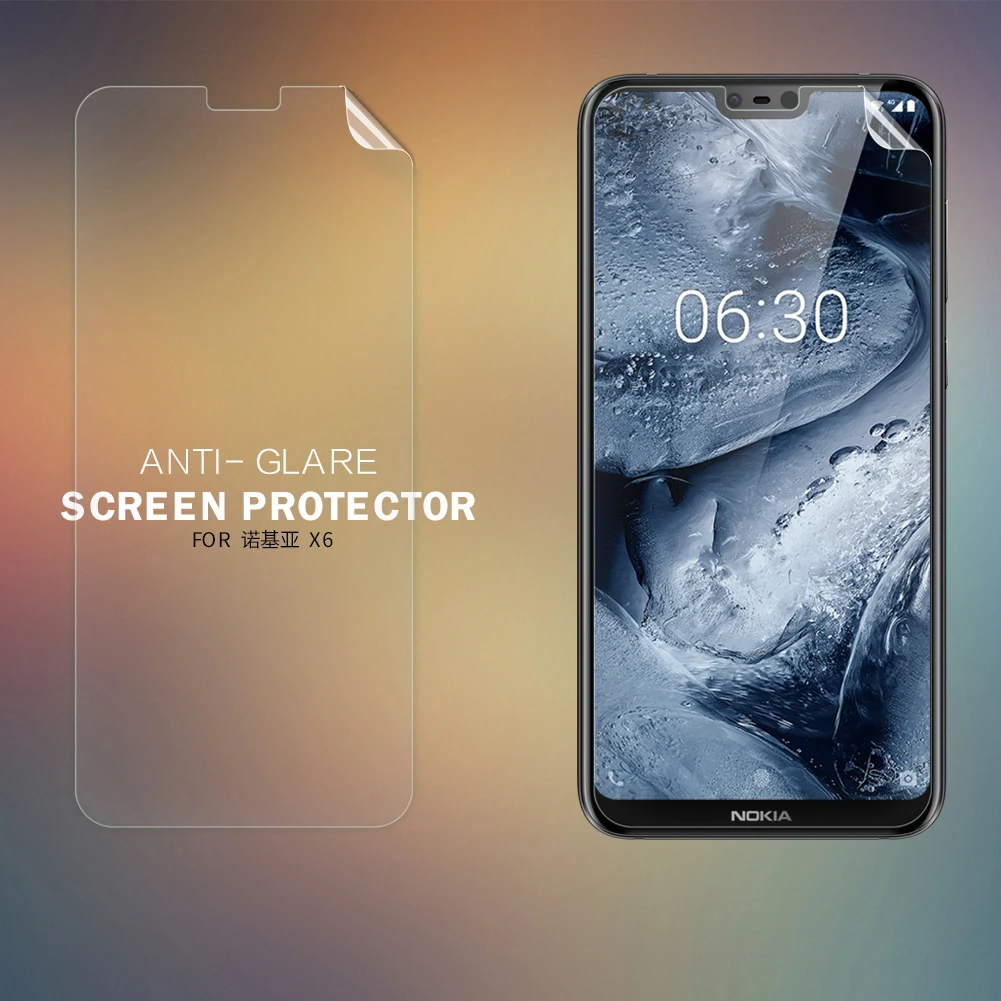 Защитная пленка Nillkin для Nokia X6 прозрачная/матовая | Мобильные телефоны и