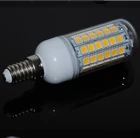 Горячие продажи 220V 15W E14 5050smd Светодиодная лампа теплый белыйбелый водонепроницаемый 69 светодиодный 5050 SMD светодиодный кукурузная лампа светильник Бесплатная доставка