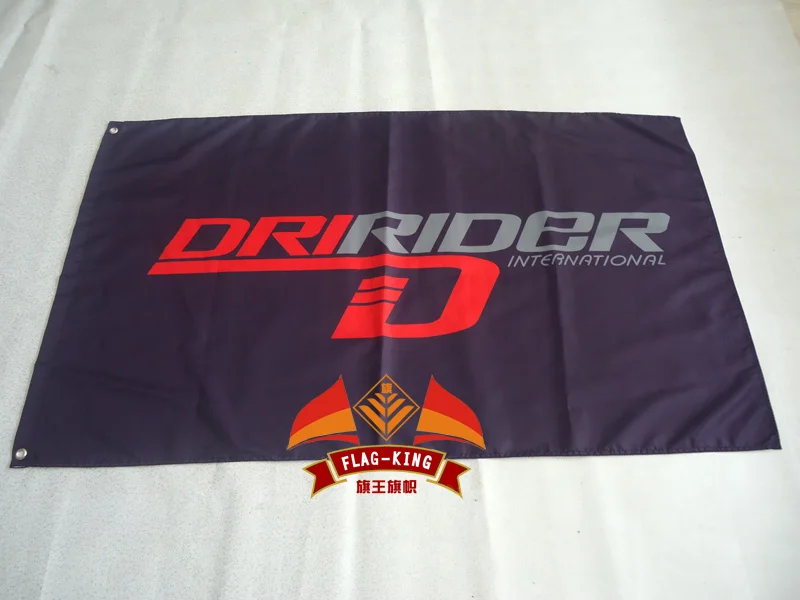 

Флаг спортивного логотипа DRIRIDER, 90*150 см, баннер из полиэстера DRIRIDER