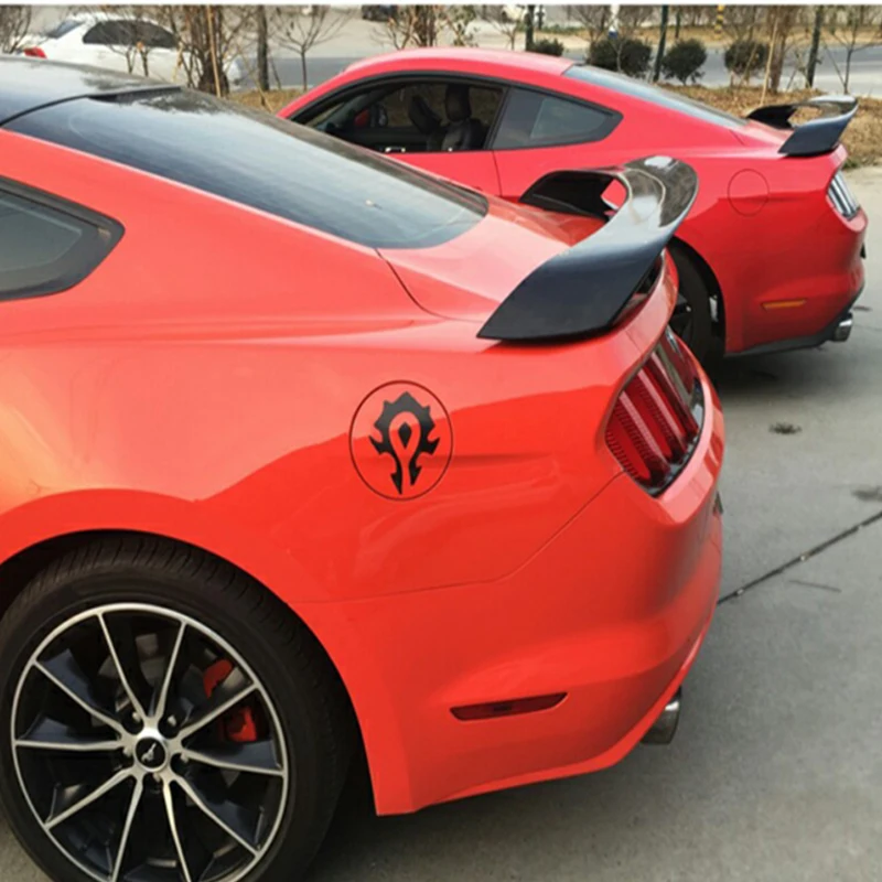 Высокая твердость и качество ABS материал для Ford Mustang 4 Сегмент GT заднее крыло спойлер грунтовкой или любой краской