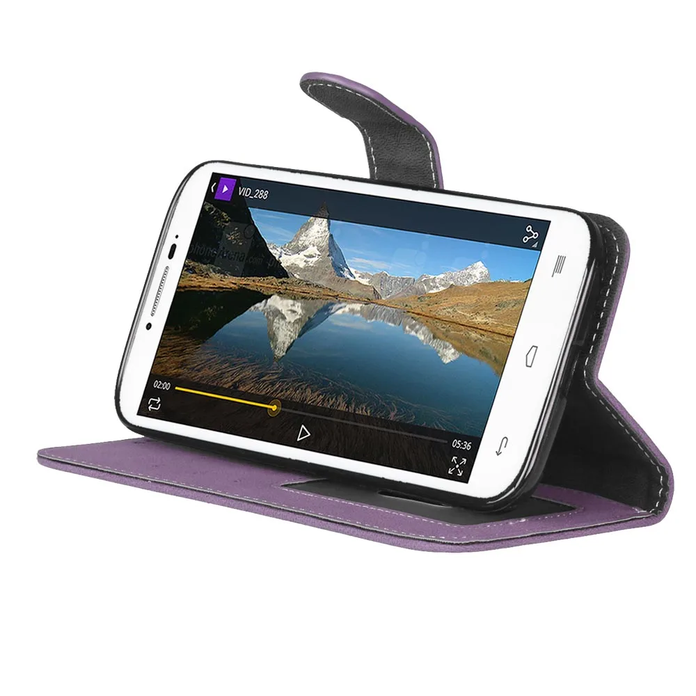 Новый роскошный чехол-кошелек из искусственной кожи для Alcatel One Touch Pop C9 чехол
