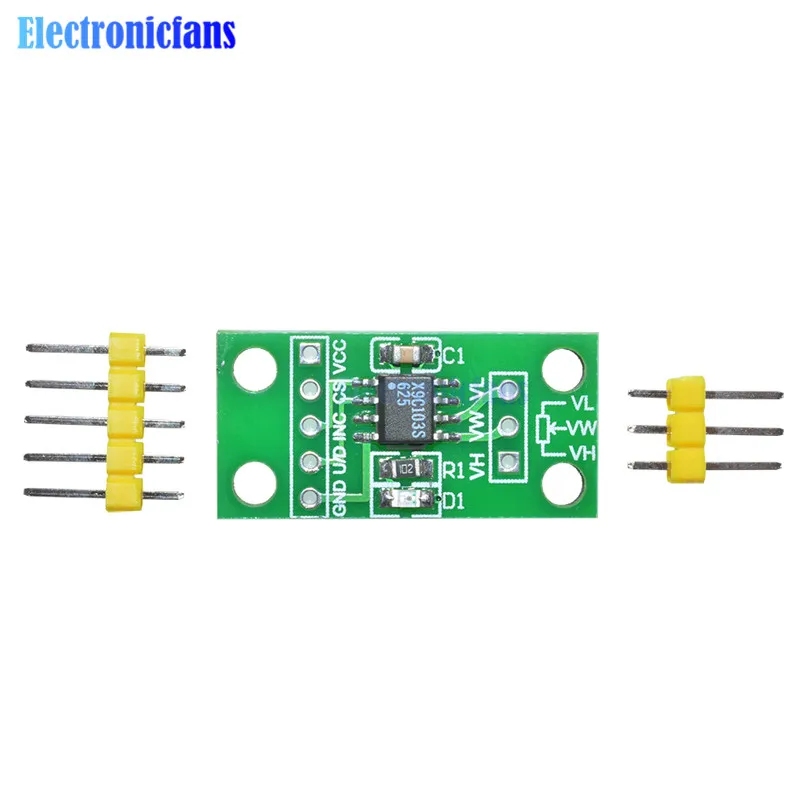 X9C103S плата цифрового потенциометра модуль для Arduino 10K потенциометр Diy KIT