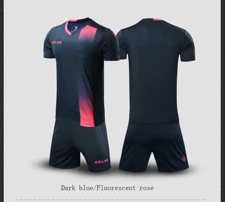 Kelme/Детская футбольная одежда; костюм из джерси с короткими рукавами; студенческий тренировочный костюм; 3883020