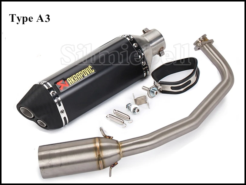 PCX125 PCX150 Akrapovic выхлопной мотоцикл для Honda PCX 125 150 Tubo de scape Moto Глушитель Трубы системы
