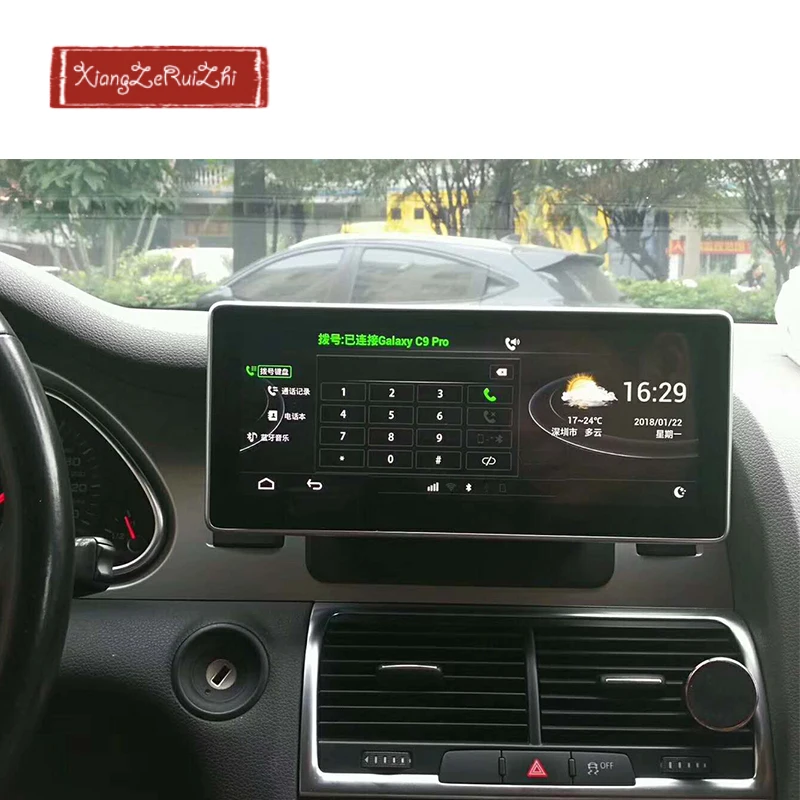 10 25 дюймовый android автомобиля gps dvd Автомагнитола для AUDI A6L/Q7 (2005 2017) с радио/видео/USB/WI