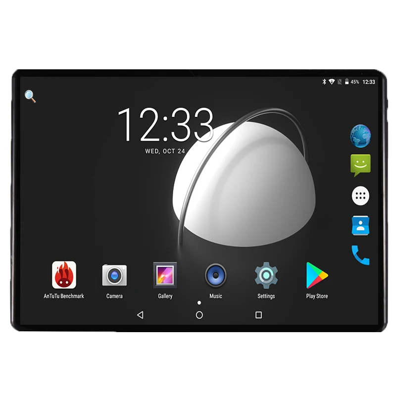 MediaPad 10 дюймовый планшет Octa Core Android 9,0 Оперативная память 6 ГБ Встроенная память 128 ГБ 1280X800 FHD Дисплей, 4G, FDD, LTE, Телефонный звонок WI-FI gps Планшеты