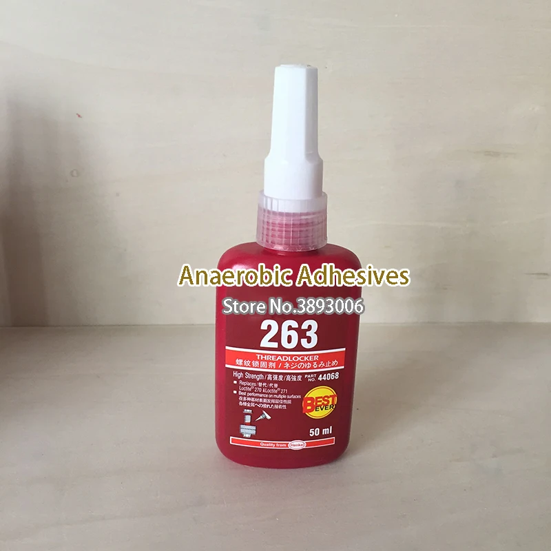 

1pcs medium strength 243 glue screw glue Blue glue anaerobic adhesive Moderate intensity, can be detached 50ML