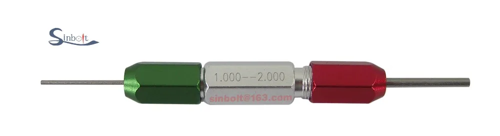 Набор штифтов Sinbolt, набор штифтов, 1,000 мм- 1,990 мм, 100 шт+ штифтовый манометр, быстрая