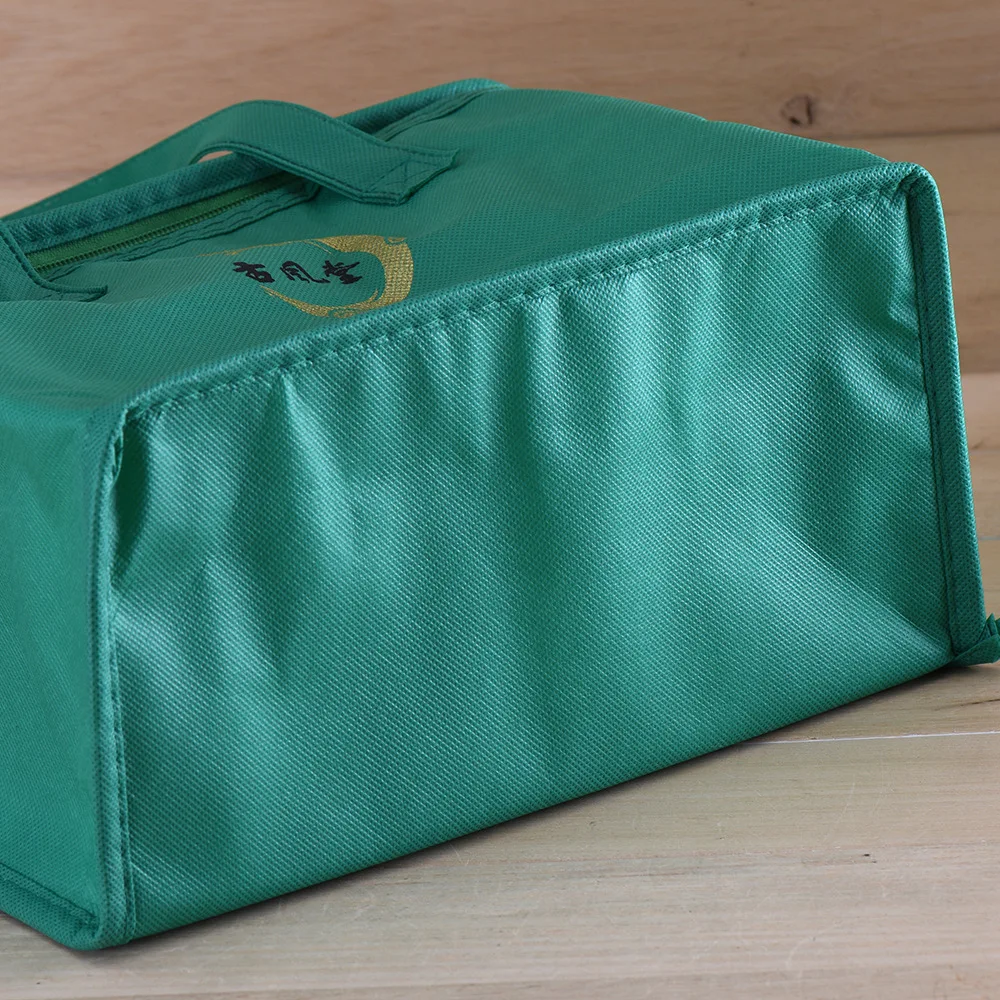 Нетканый охладитель нетканый ланч мешок принимается депонирование|lunch bag|bag lunch