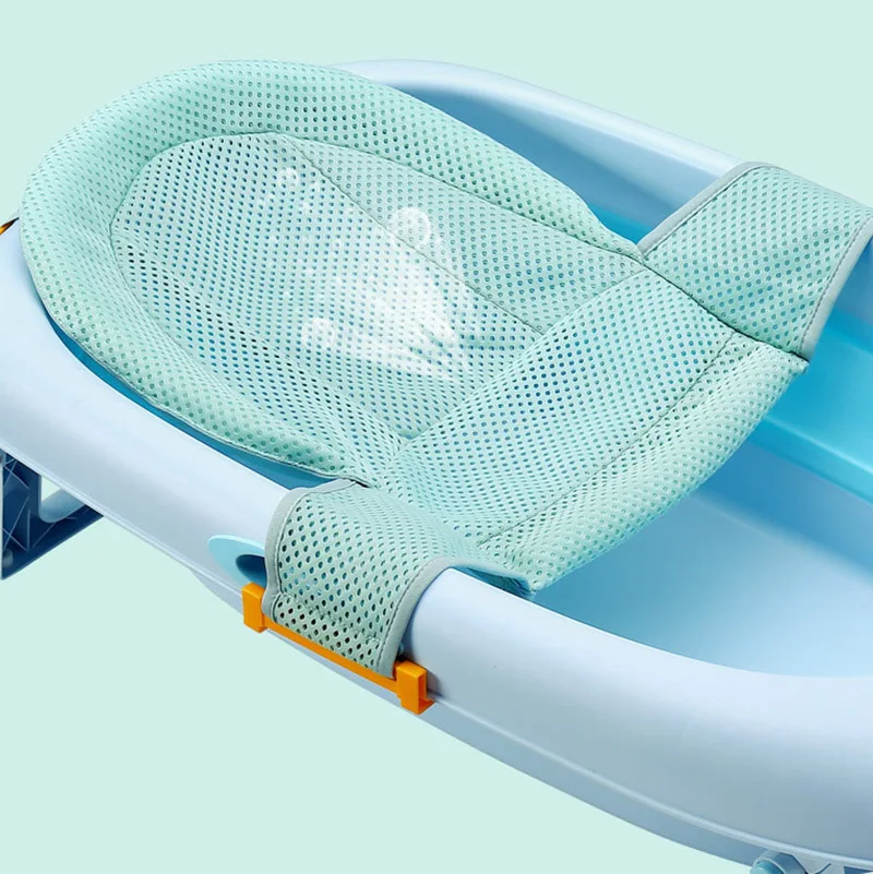 Детское сиденье для ванны регулируемая ванна малышей кольца безопасная сетка