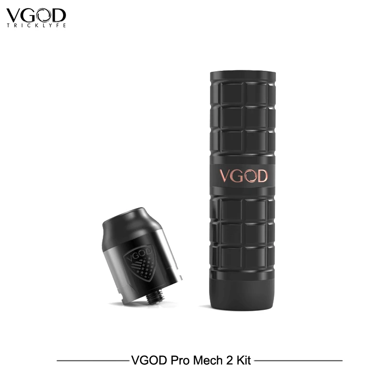 Новое поступление оригинальный VGOD Pro Mech 2 комплекта с мл атомайзер Elite Rda