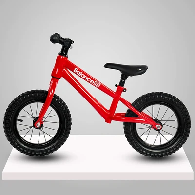 type D red 1" Детский балансировочный велосипед, детские ходунки, самокат для детей 2-3-6 лет, без педалей, детский велосипед для вождения, Luge - Цвет: type D red