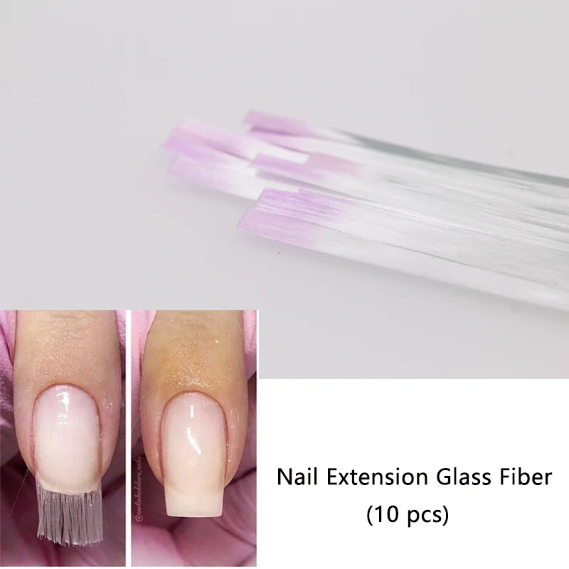 10pcs Гель для наращивания ногтей, 3 цвета, полигель, строительный гель для пальцев, Удлинительный УФ-Гель-лак, формы для наращивания ногтей, лак для ногтей - Цвет: 10pcs