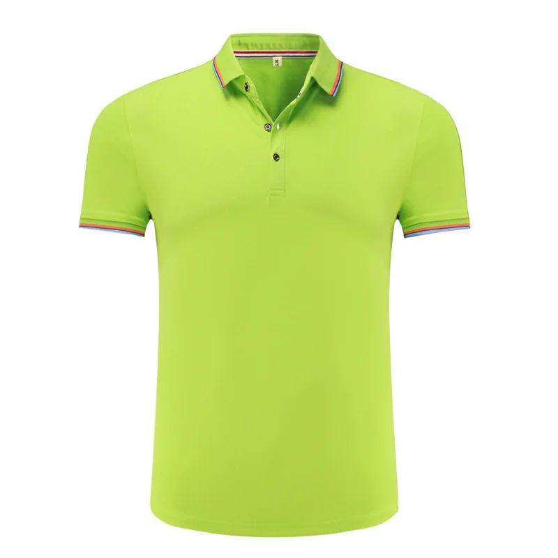 Apple Green Изготовленным на заказ логосом школьная форма, рубашка поло с вышивкой логотипа вок одежда - Цвет: Apple Green