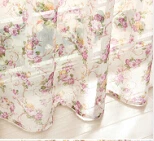 Занавеска для гостиной Цветочная занавеска/кухонная занавеска s Бабочка красные