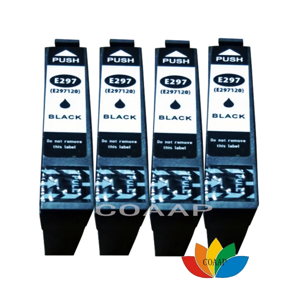 4pk T2971 Черный чернильный картридж для совместимых EPSON XP 431 231 241 xp231 xp241 xp431 29XL |