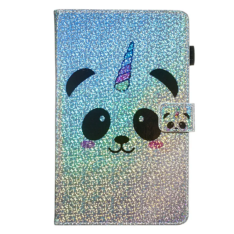 Wekays для Apple ipad 9,7 дюймов мультфильм Единорог блестящий чехол для ipad Air 2 ipad 6 ipad 5 Чехлы для планшетов Fundas